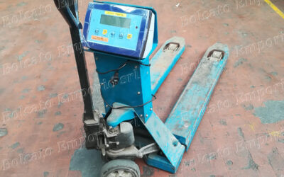 Transpallet manuale con bilancia / Hand pallet truck with scale