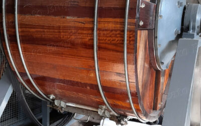 Bottale in legno per follonaggio / Wooden milling drum